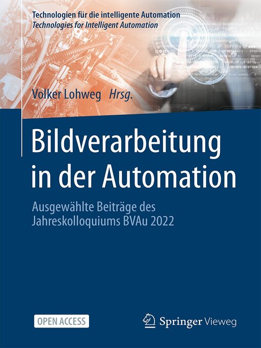 Title details for Bildverarbeitung in der Automation by Volker Lohweg - Available